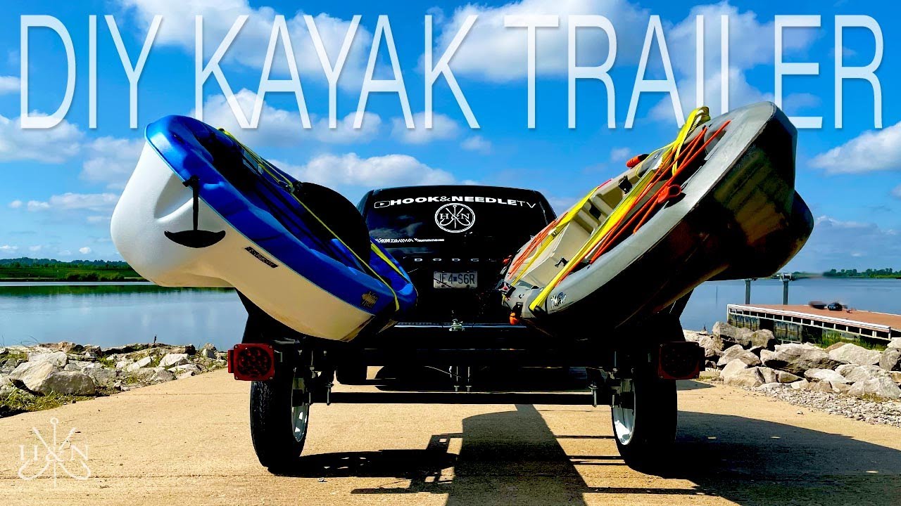 DIY Kayak Trailer Build | Northern Tool utility trailer