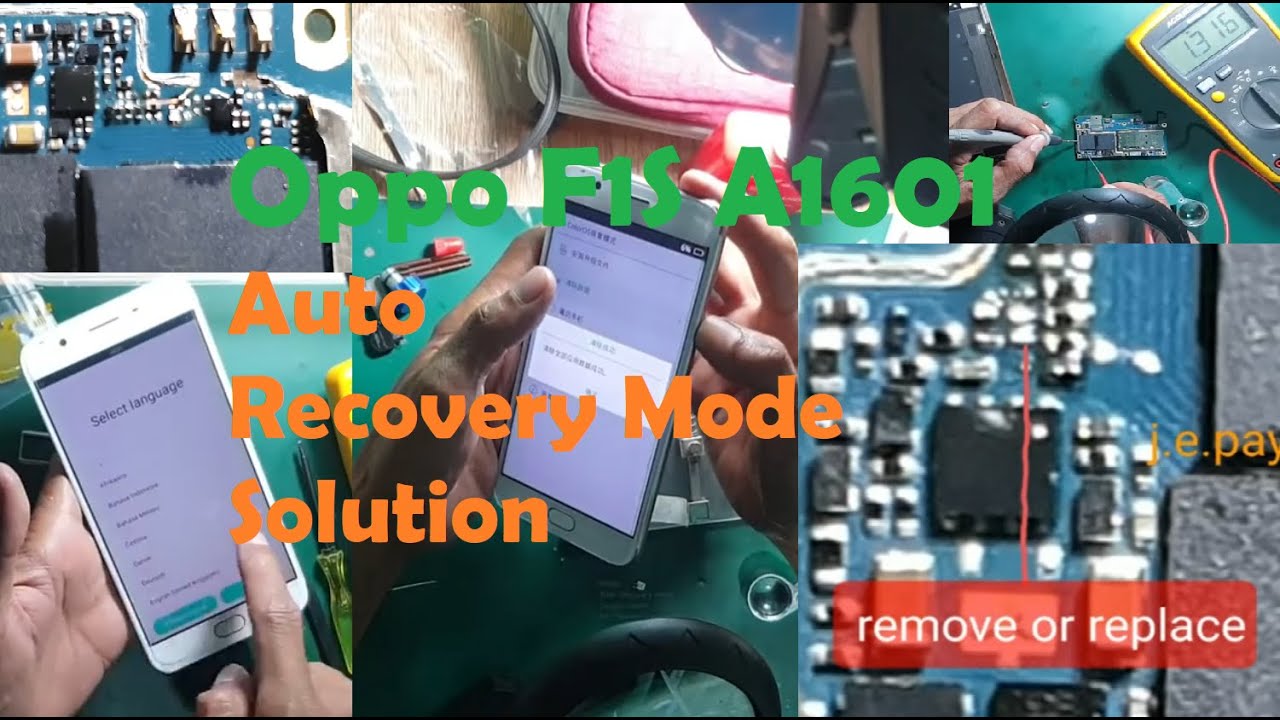 Oppo F1S A1601 Auto Recovery Mode Solution