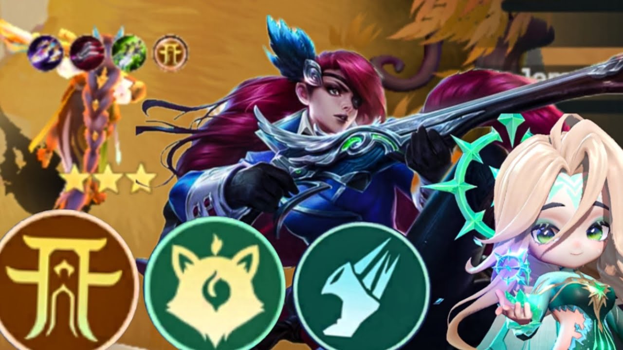3 STAR LESLEY 6 EXORCIST MYSTIC MEOW | MAGIC CHESS GO GO META