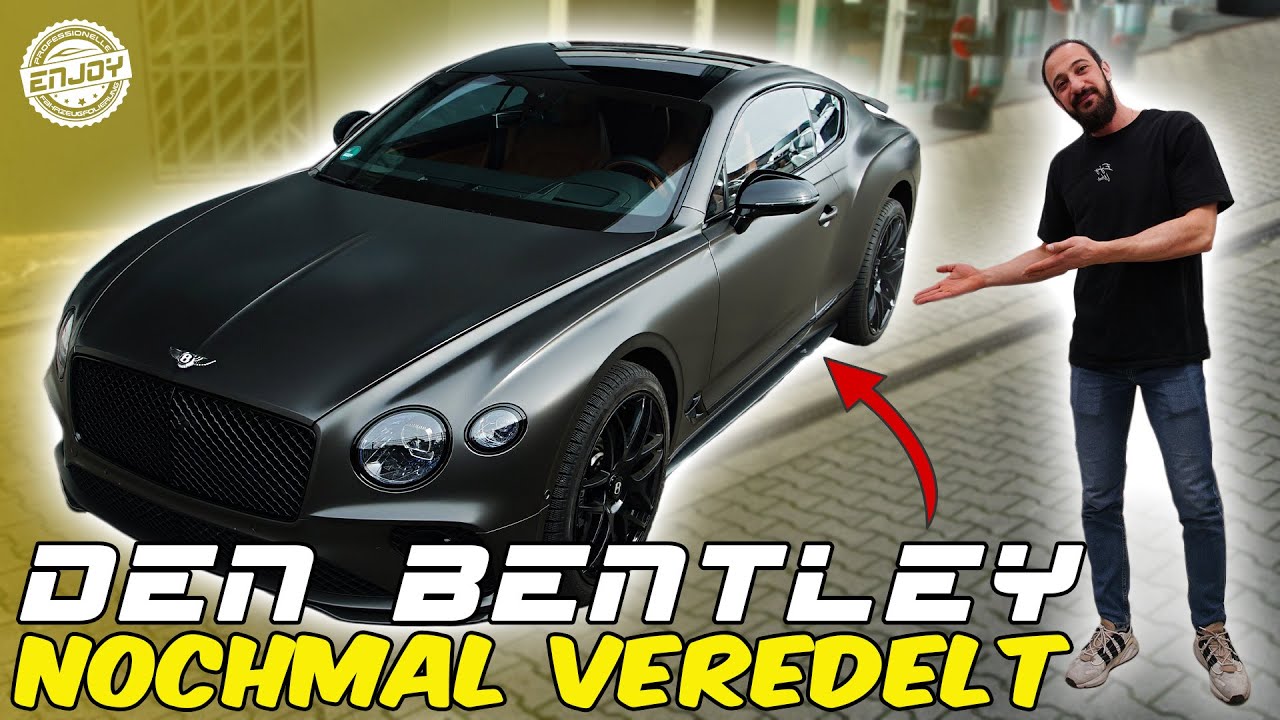 Bentley Continental GT nochmal veredelt | Porsche 992 Carrera komplett PPF | Enjoy Fahrzeugfolierung