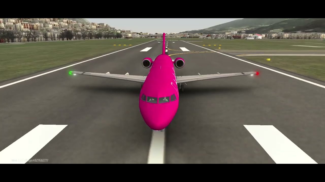 World of Airports: Уникальное прибытие Fokker 100, авиакомпании Helvetic Airways, Цюрих Швейцария