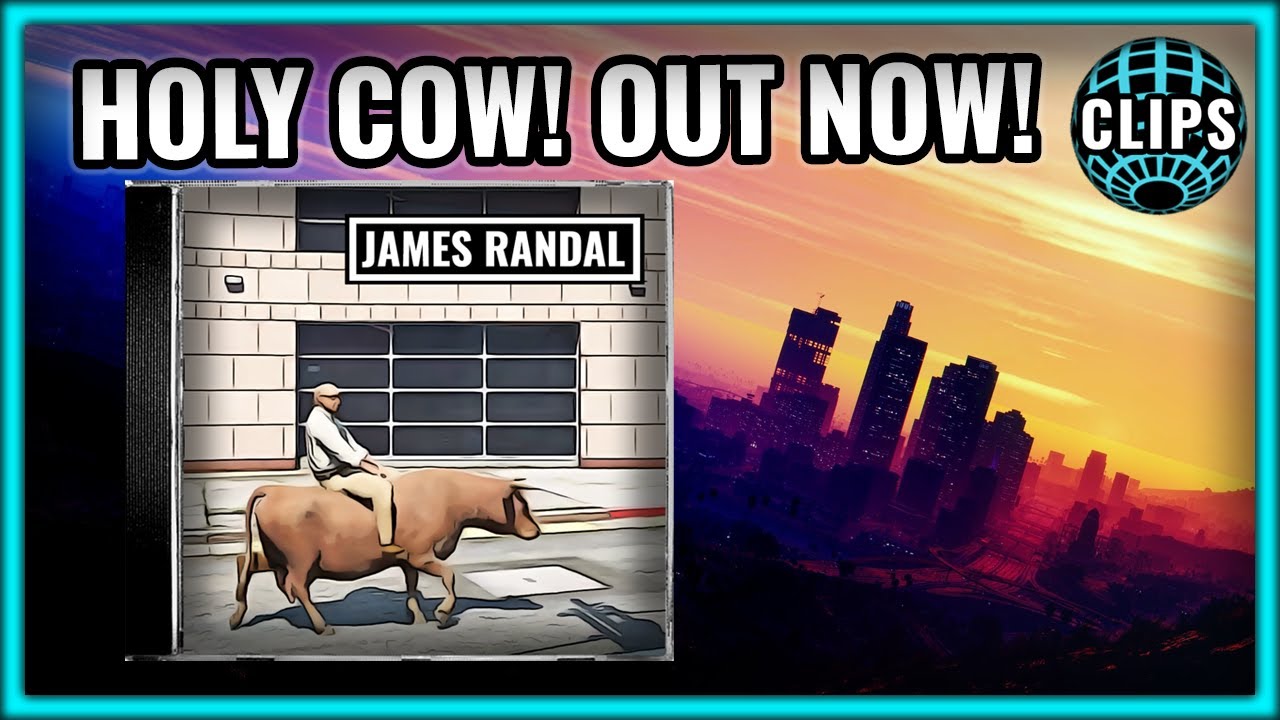 JAMES RANDAL SINGS ON A COW ALL AROUND THE CITY!