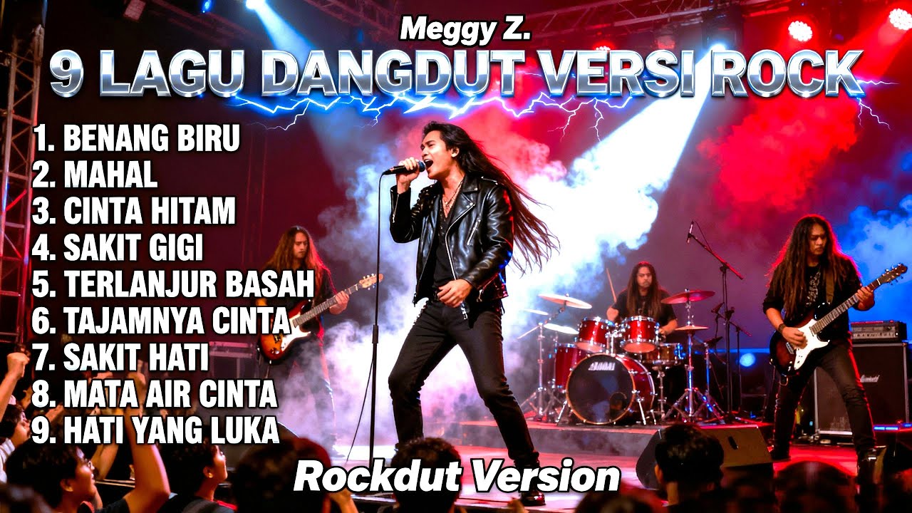 Kumpulan 9 Lagu Dangdut Meggy Z Versi Rockdut | Aransemen Paling Keren & Enerjik