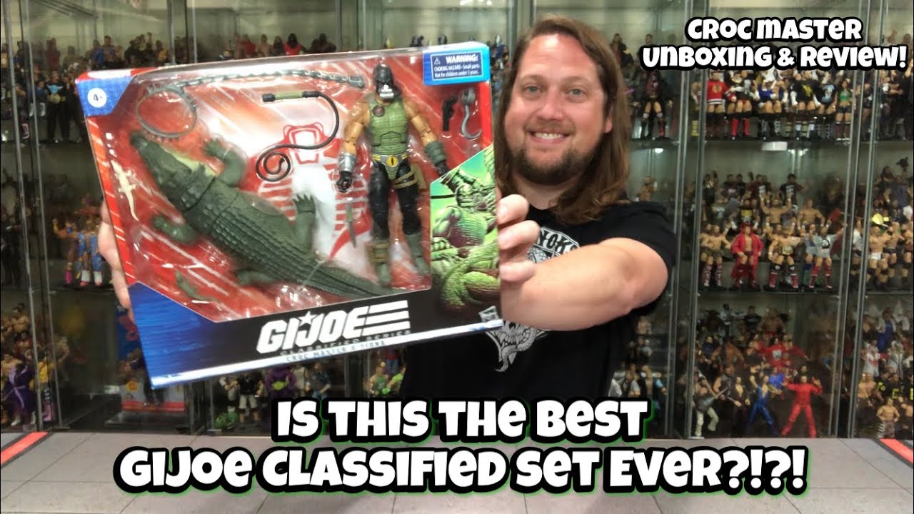 Croc Master & Fiona GIJOE Classified Series Unboxing & Review!