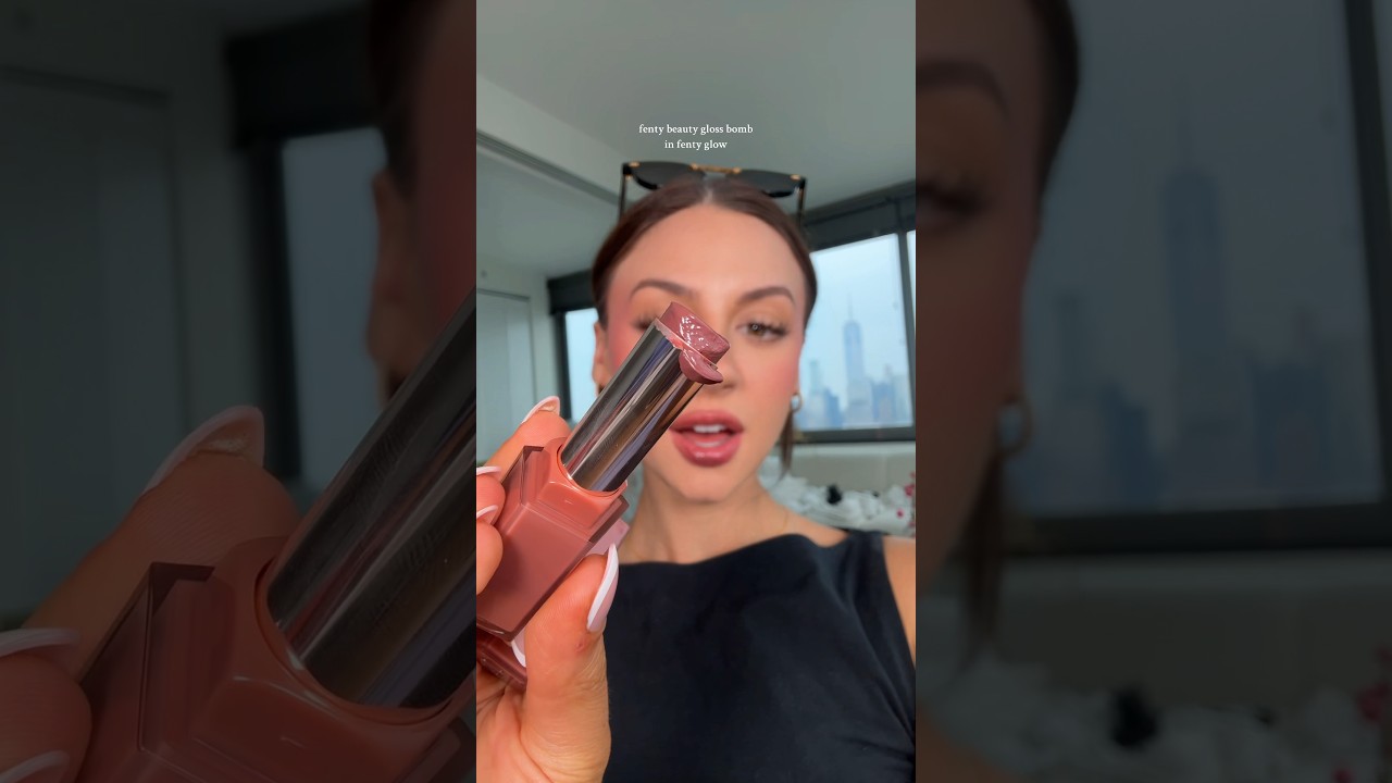 FENTY BEAUTY GLOSS BOMB STIX IN FENTY GLOW! 😮&zwj;💨