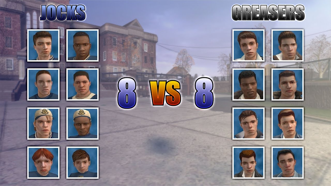 BULLY SE : Jocks vs Greasers Full HD