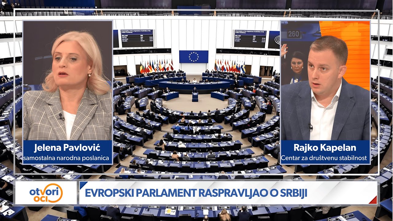 Šta piše u rezoluciji Evropskog parlamenta o Srbiji?