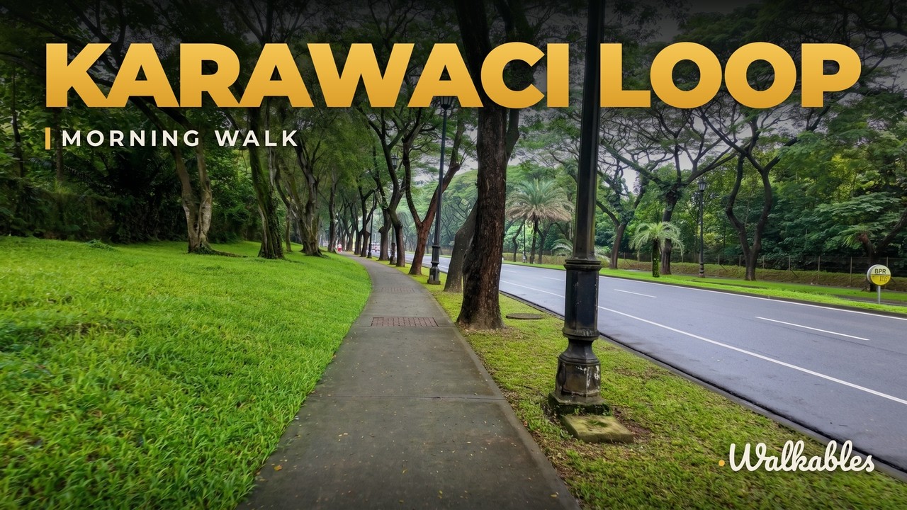 Morning Walk Lippo Karawaci Saturday • 4K HDR
