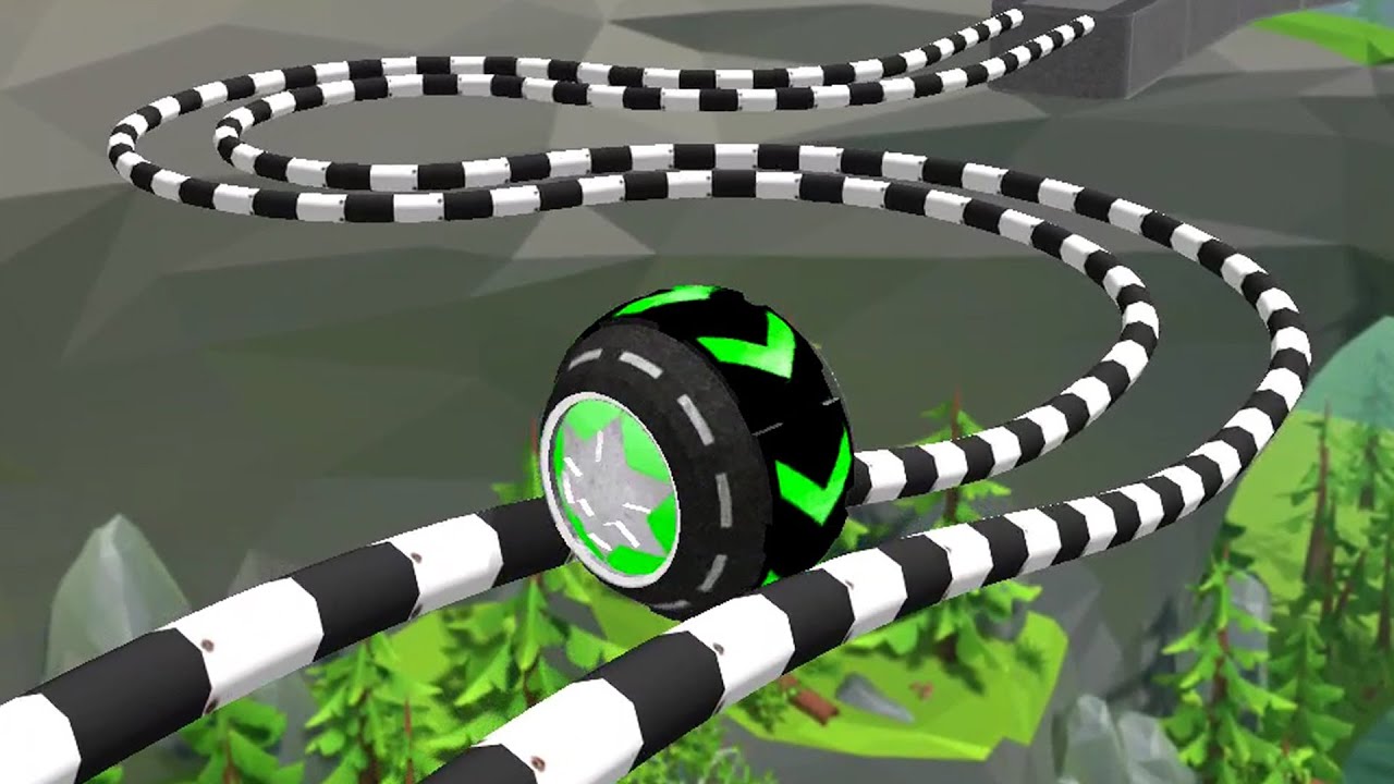Rolling Ball Sky Escape Gameplay Speedrun All Levels 624-632