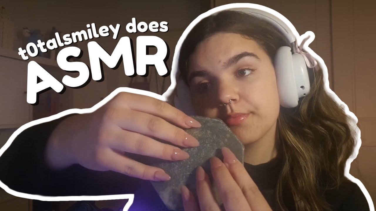 doing ASMR for the first time | semi low-quality ASMR