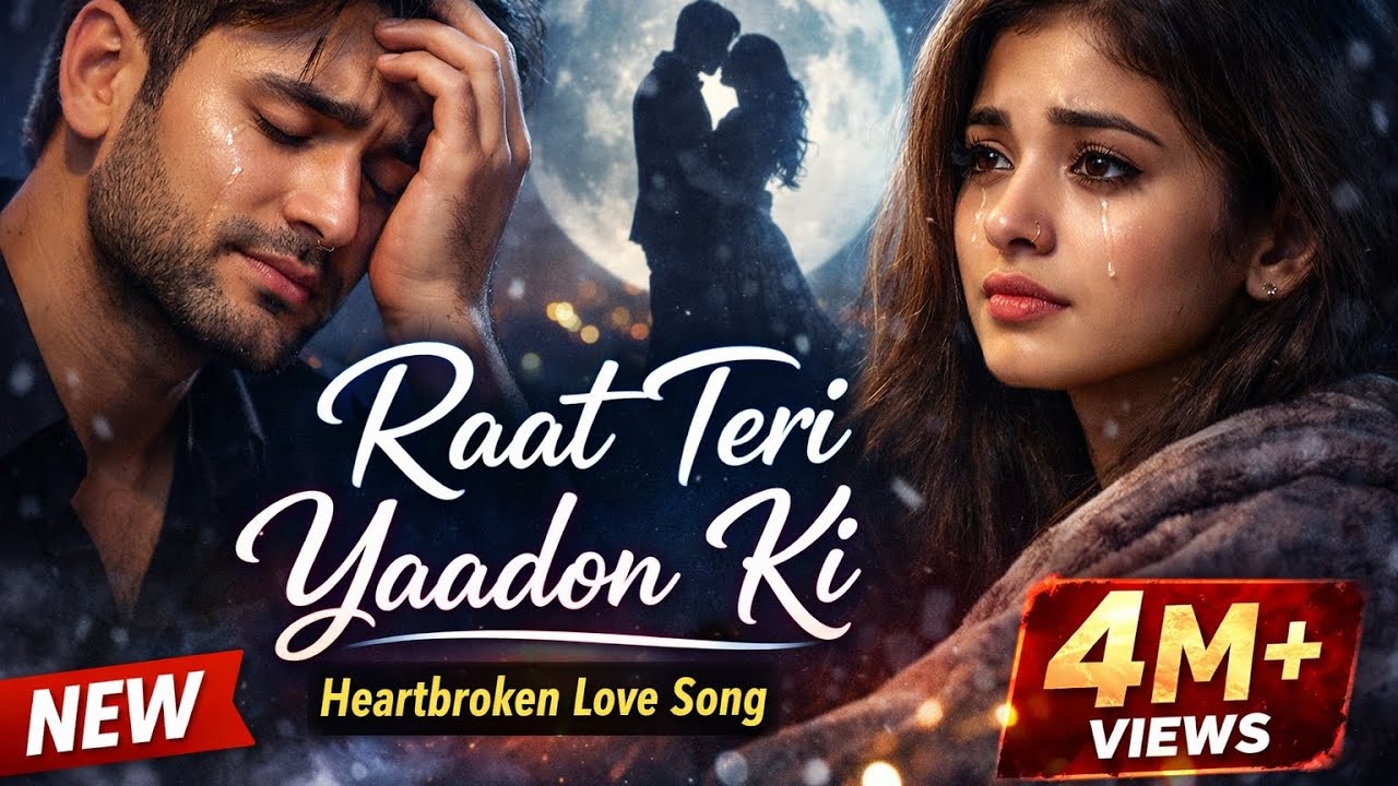 Raat Teri Yaadon Ki 💔 | New Sad Romantic Song 2026 | Heart Touching Love Song | ARRU SINGER |