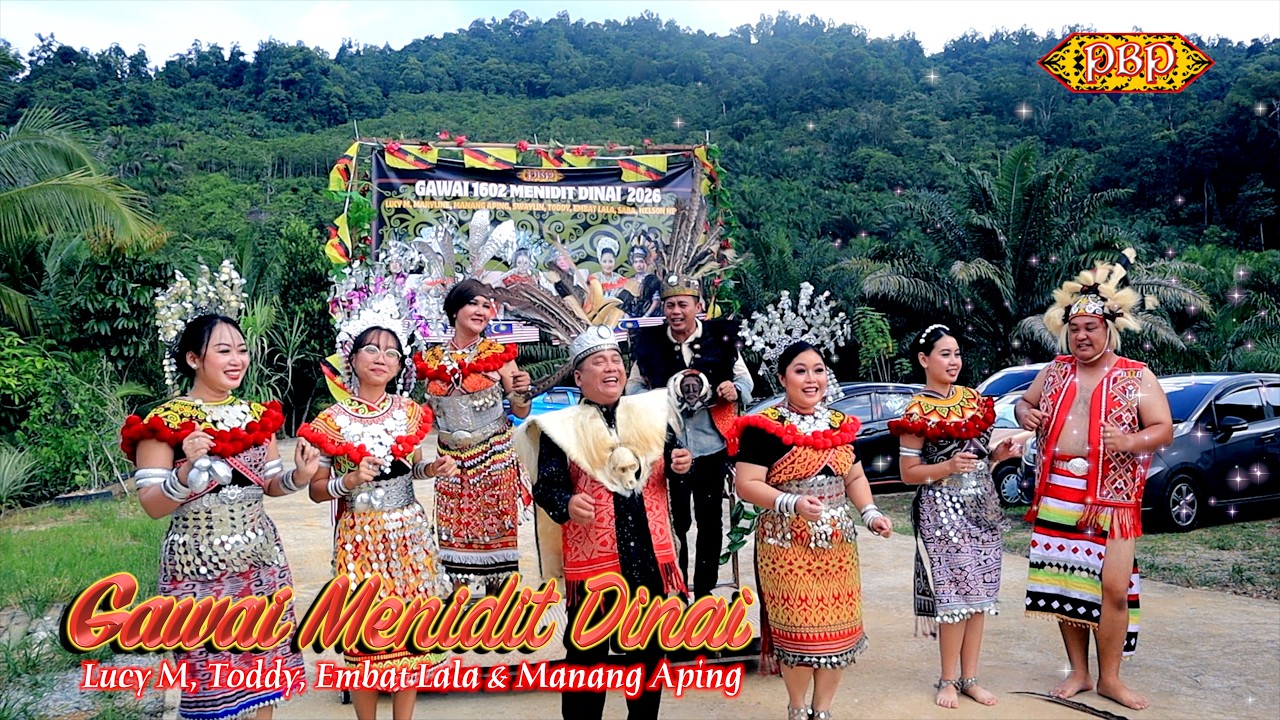 Gawai Menidit Dinai - Lucy M, Embat Lala, Toddy, Manang Aping (MTV Official)