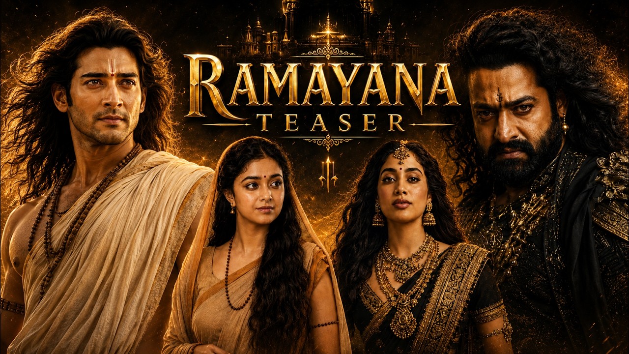 Ramayana - Varanasi Theme | Telugu Trailer | Mahesh Babu | Jr NTR | Rajamouli (Fan-Made)
