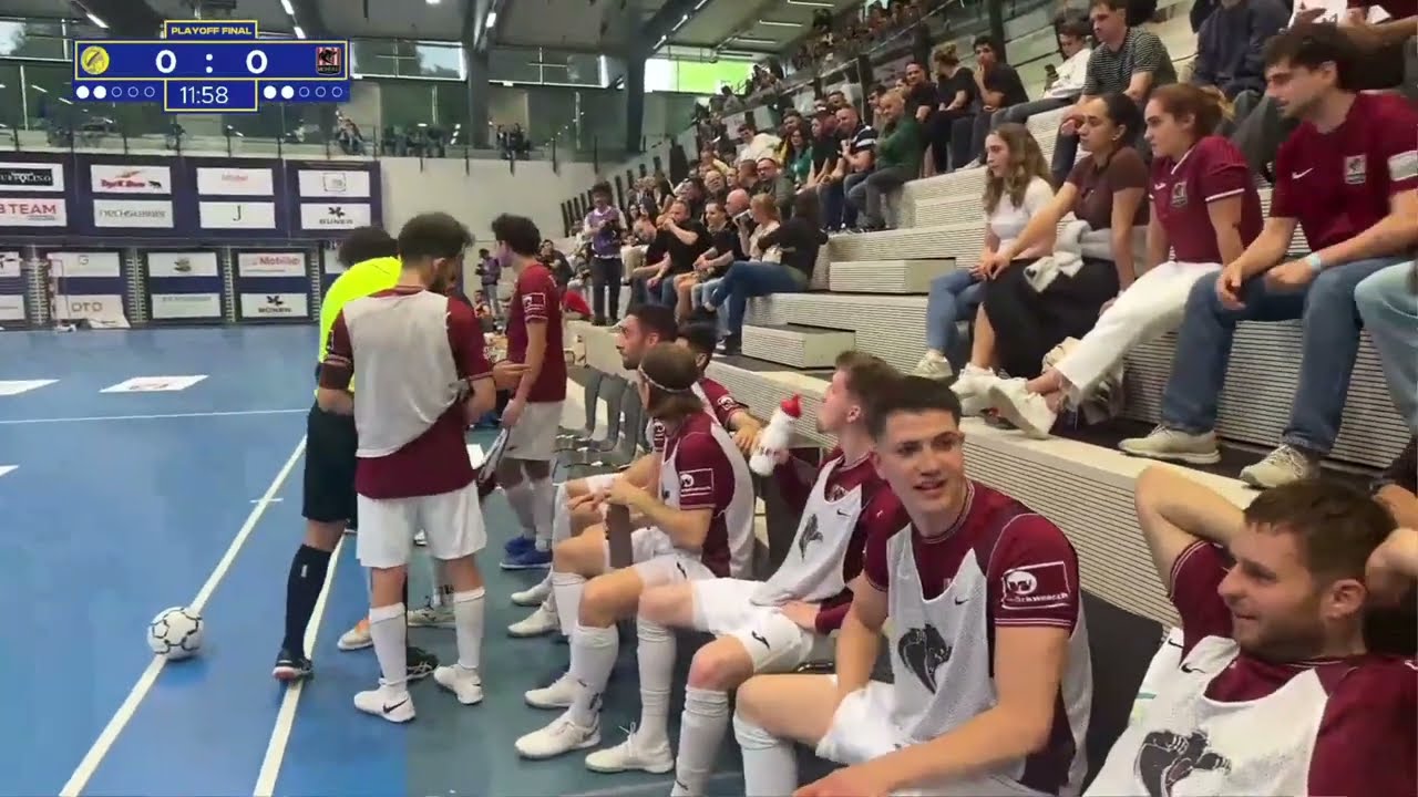 20250607 SFPL: Futsal Minerva - Mobulu Futsal Uni Bern 9:2  (2. Playoff  - Final)