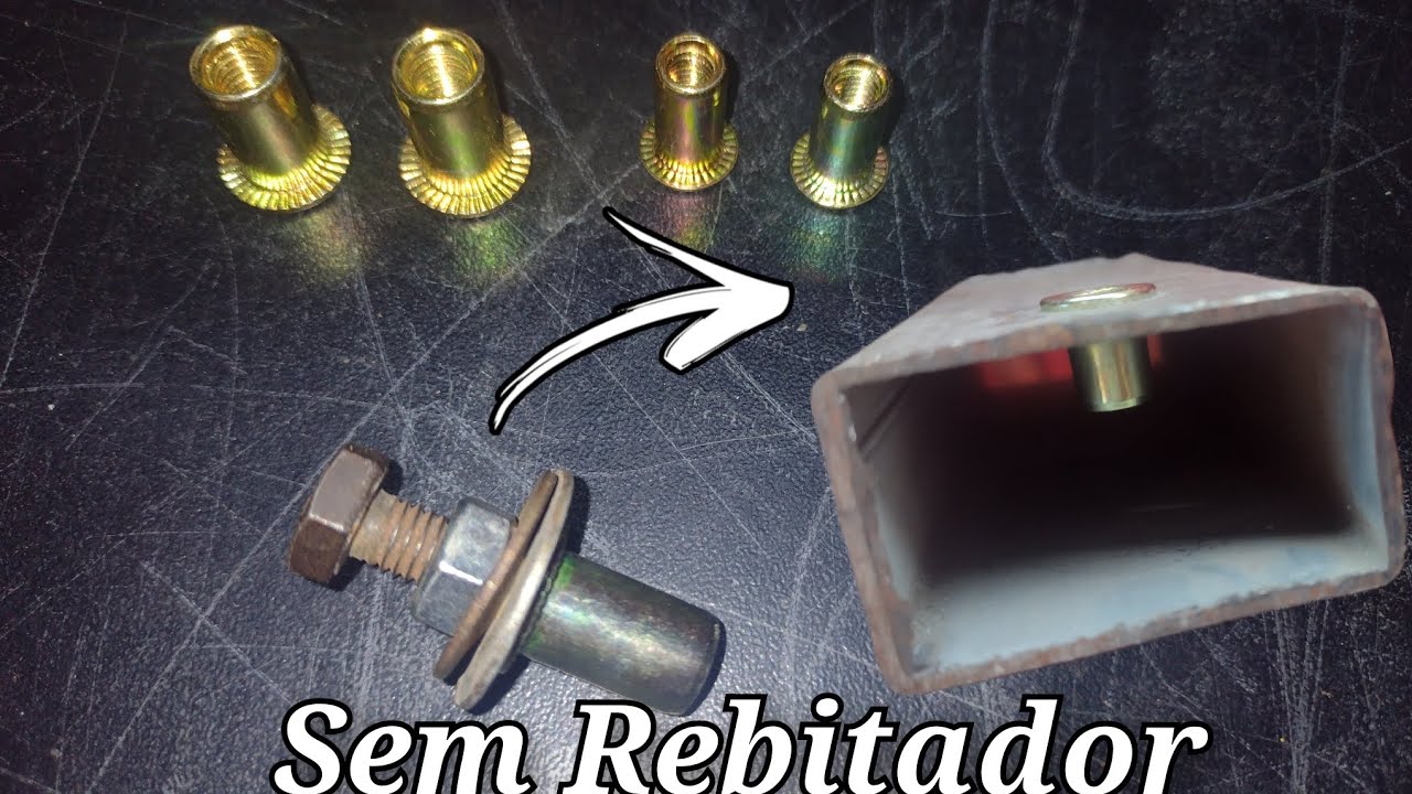 Maneira Simples De Aplicar Porca Rebite