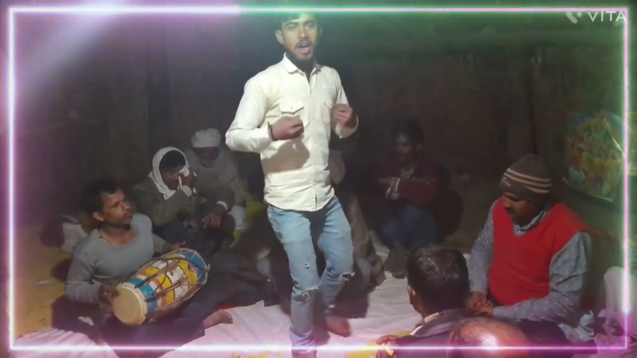 Hamare gaon mein Mangal Murti hua tha to gana bajana ke sath mein dance bhi ho raha tha support