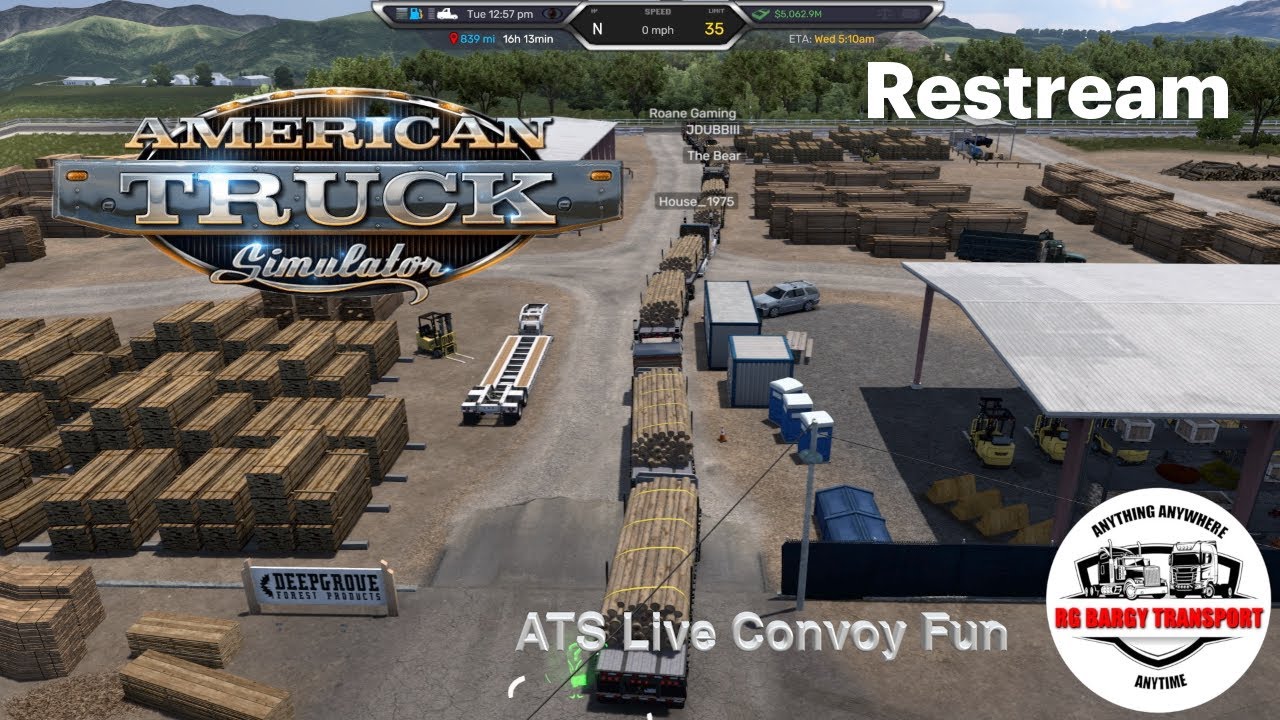 Hardcore solo run in American Truck Simulator