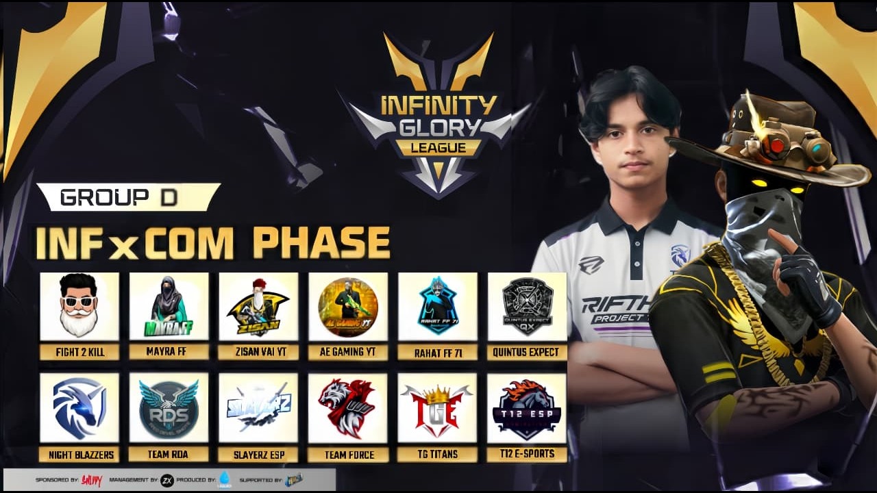 [🚨LIVE] INFINITY GLORY LEAGUE || INFxCOM PHASE R-1 G-D || ZERO XPECTATION || LEGACY E-SPORTS ||