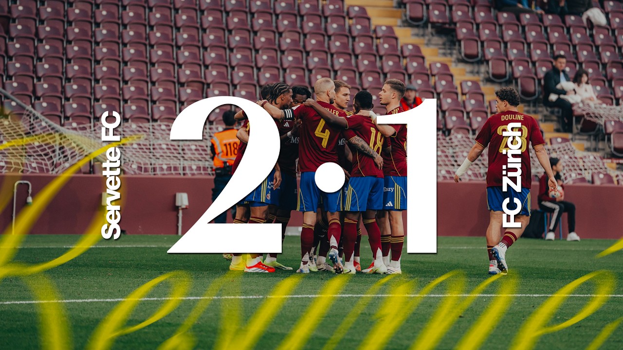 Servette FC 2-1 FC Zürich | Le résumé de la victoire 🔥