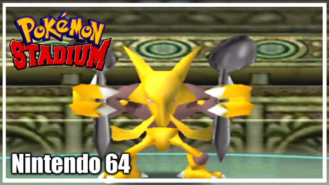 Pokémon Stadium 1 100% Nintendo 64 Walkthrough (Gym Leader Castle - Sabrina)