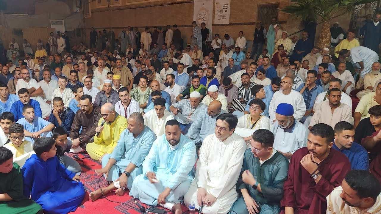 ليلة السبت في رحاب الزاوية القادرية البودشيشية بمداغ 