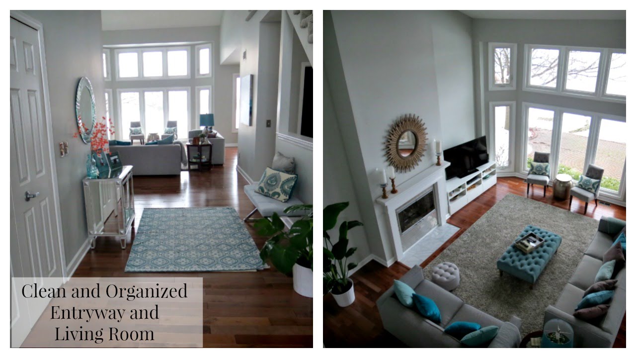 Living Room and Entryway | Clean and Organized Home Challenge Week 10