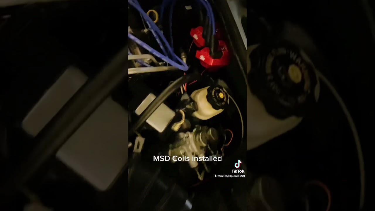 MSD Coils installed on 97 Pontiac Sunfire GT 2.4L