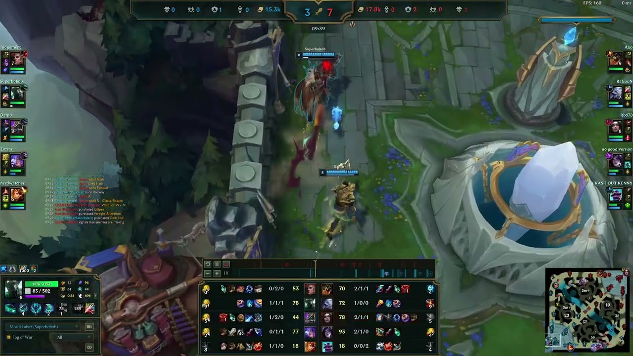 Mordekaiser  v Volibear (Jungle). 12/1/5. NA Diamond. Victory