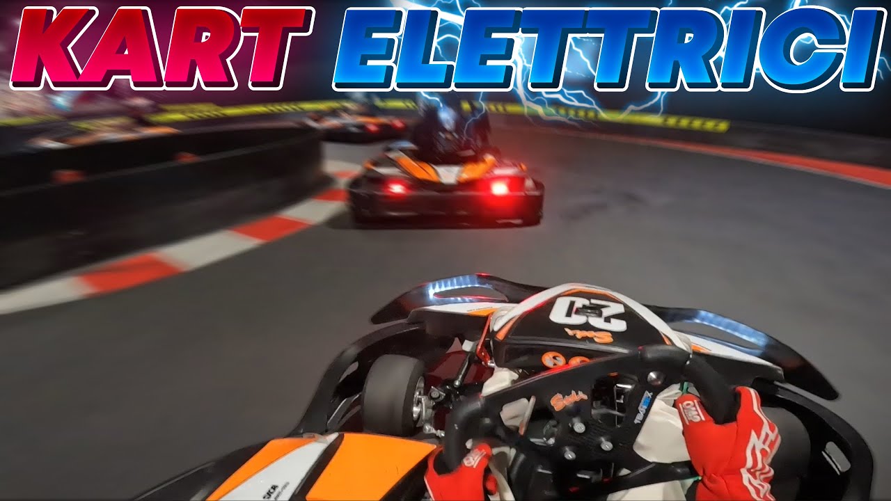 Ho portato i miei AMICI sui KART ELETTRICI - kartodromo pomezia [on board]