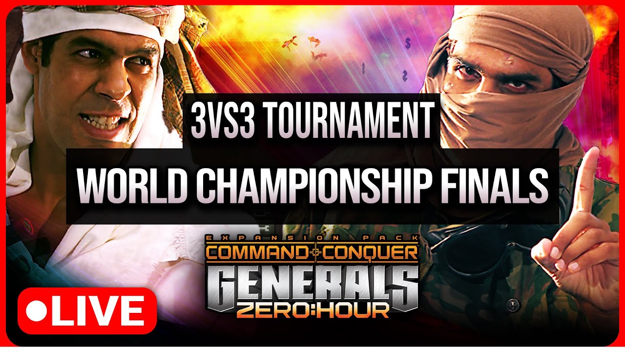 [LIVE] $7,200 Tournament: 3vs3 Twilight Flame $50k - Team OoE vs Crocodiles | C&C Generals Zero Hour