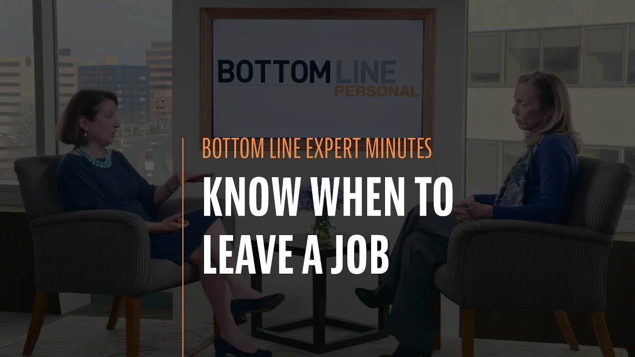Know When to Leave a Job
