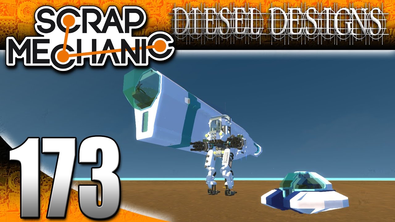 Scrap Mechanic Gameplay :E173: Subnautica in Scrap Mechanic! (HD Fan Creations PC)