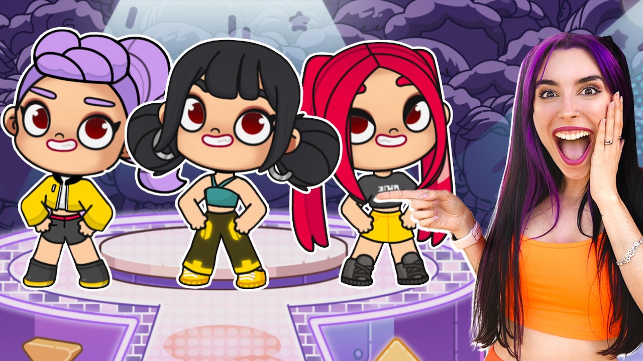 CREÉ a las GUERRERAS KPOP en AVATAR WORLD 😱