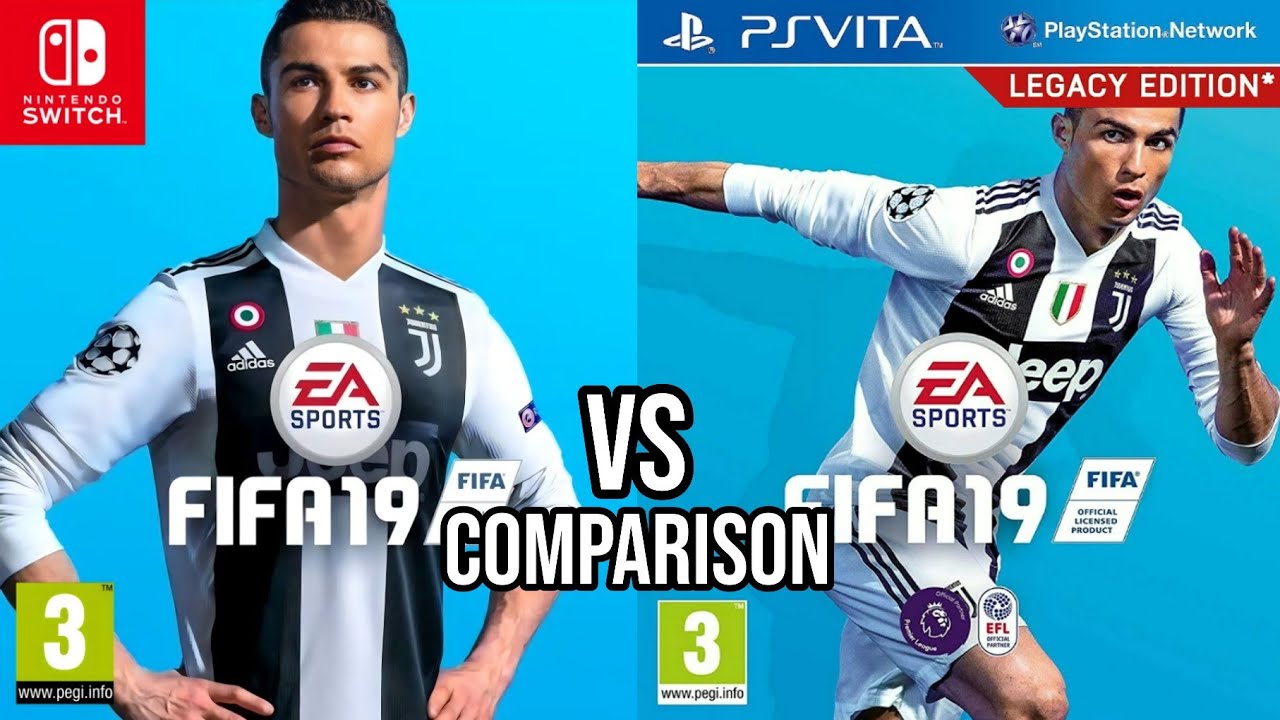 FIFA 19 Nintendo Switch против PS Vita