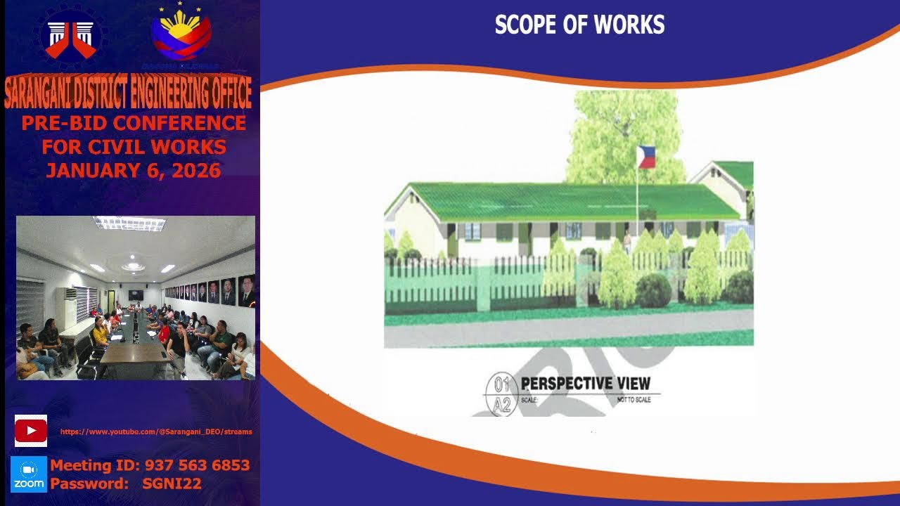DPWH Sarangani DEO Procurement Livestream: January 6, 2026