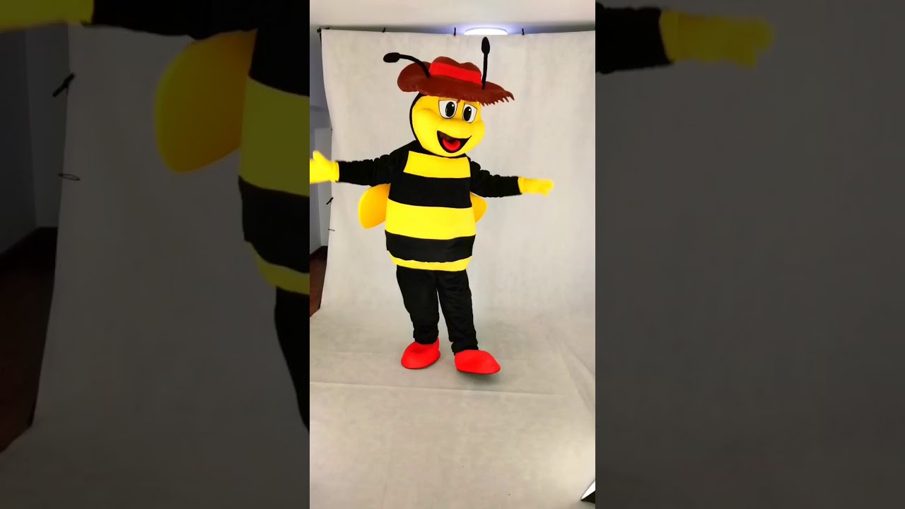 Happy Bee Mascot Costumes Cheap，Disfraces de la mascota de la abeja feliz baratos