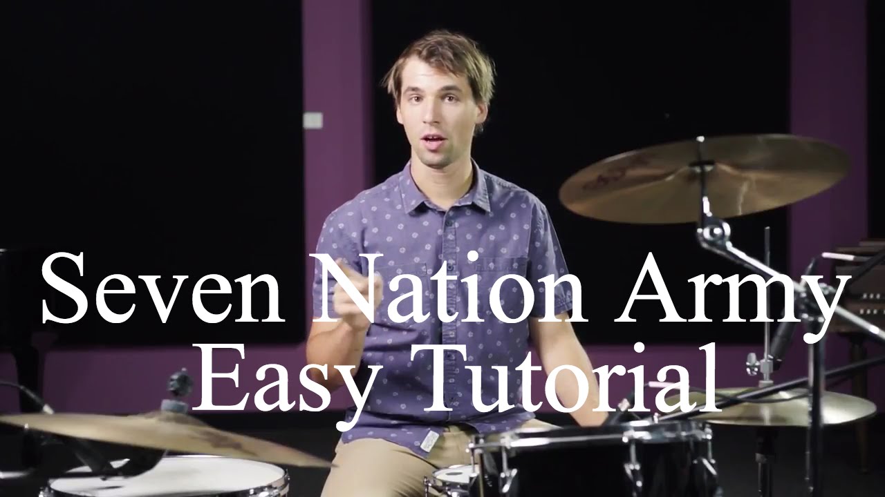 How To Play The Verse Of Seven Nation Army By The White Stripes - Drumming Made Simple Episode #3