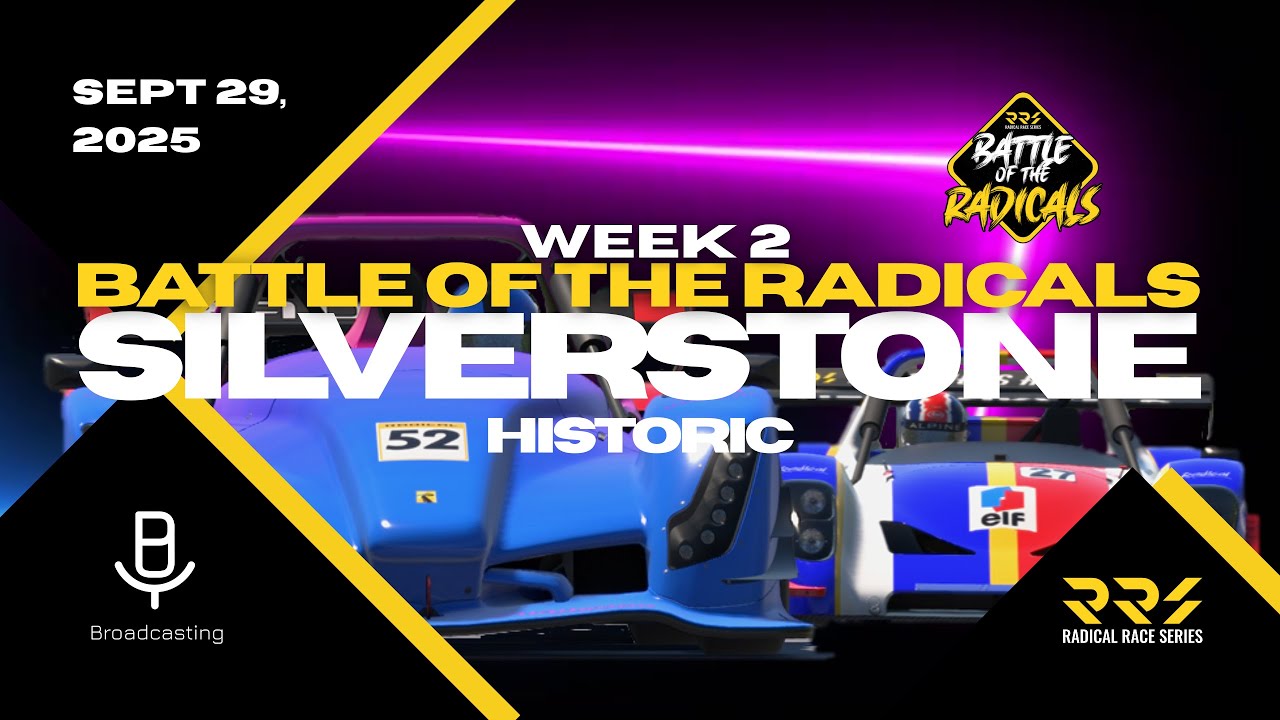 RRS Battle of the Radicals - 2025 Season 4 - Week 2 - Legacy Silverstone