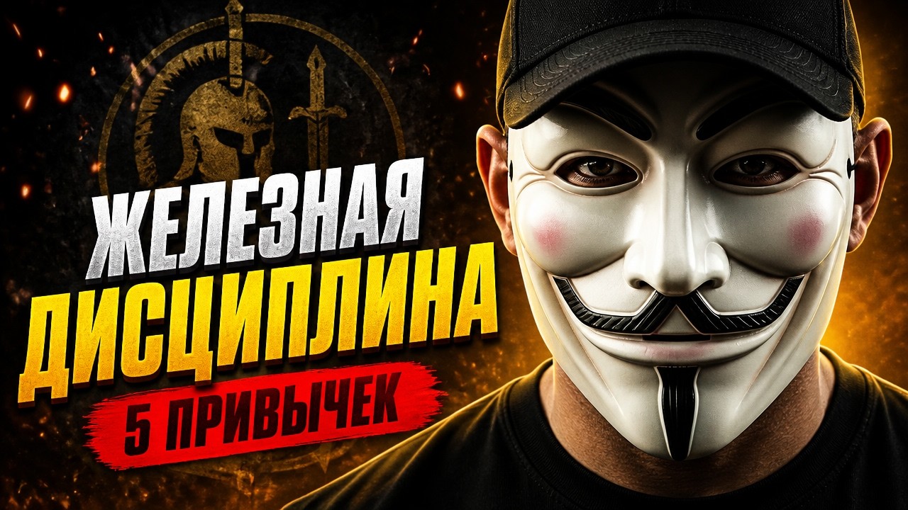 Почему Ты Слабый? 5 Правил Мужской Дисциплины (Без Жалости)