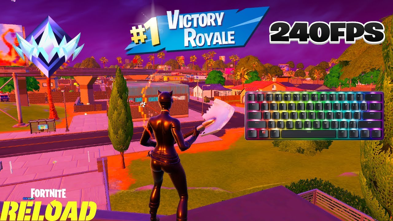 Fortnite Unreal Ranked Reload On PC {Keyboard & Mouse Gameplay} 240FPS 4K
