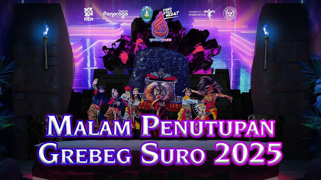 Live Streaming Closing Ceremony Grebeg Suro - GREBEG SURO 2025