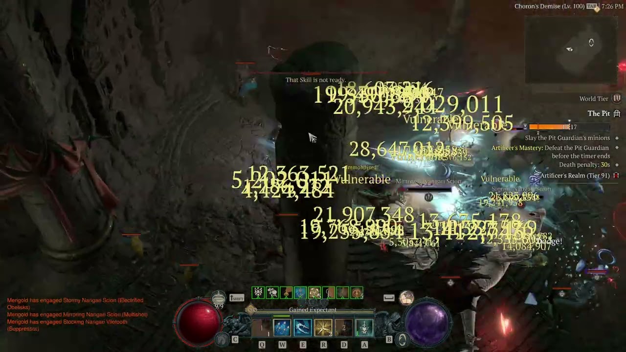 Diablo IV S4 Rapid Fire Rogue Tier 91 Pit Casual Farm
