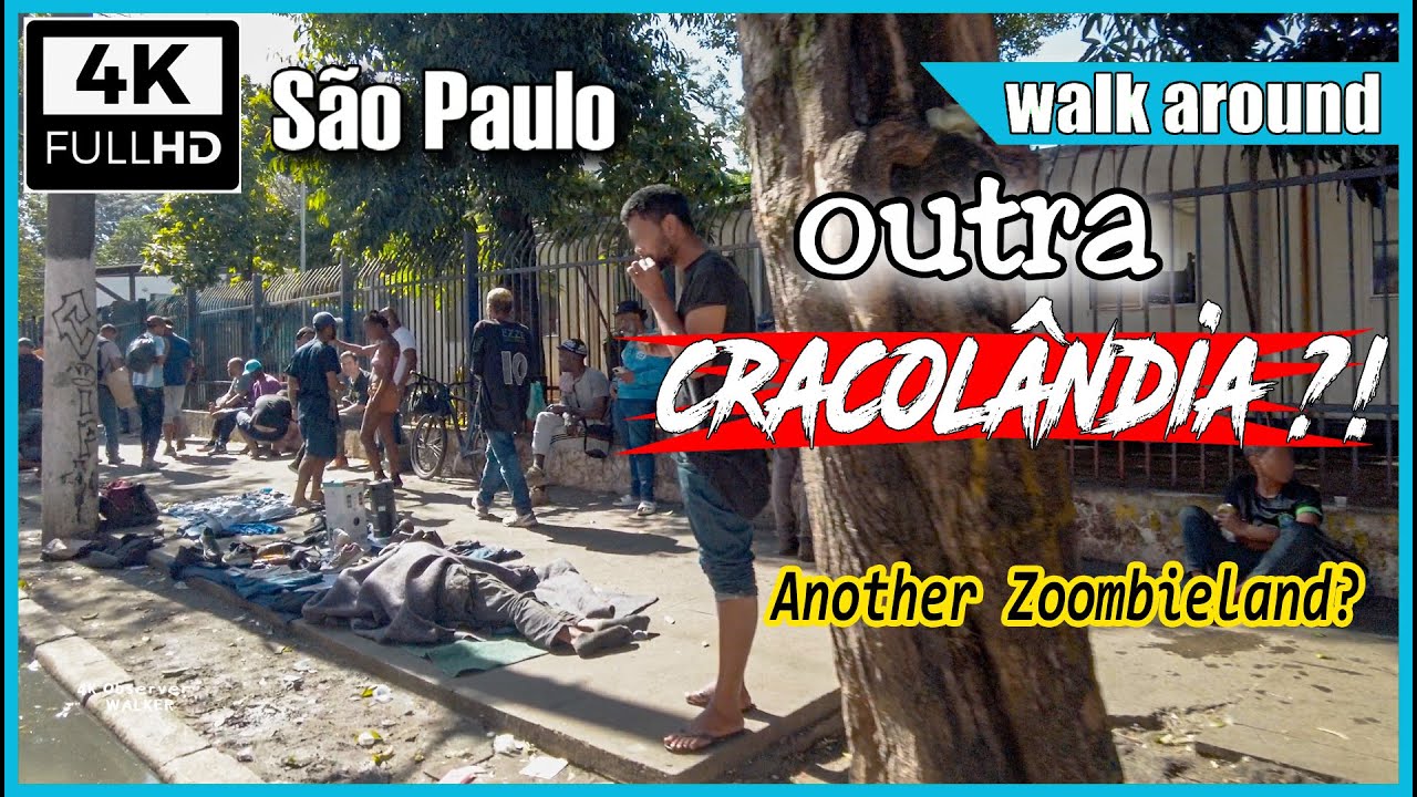 [4K] Aqui tem uma 'nova' Cracolândia? a Rua dos Estudantes #saopauloape #saopaulowalkingtour #sampa