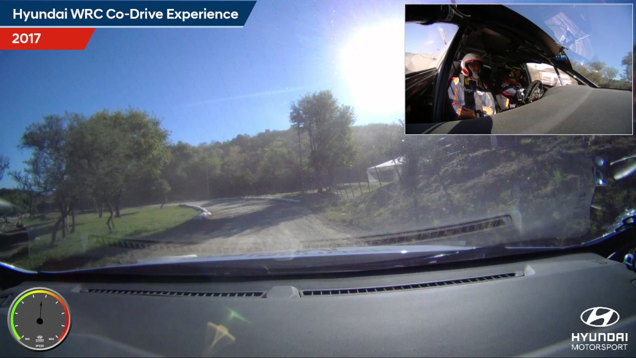 Hyundai WRC 2017 Co-Driving Experience