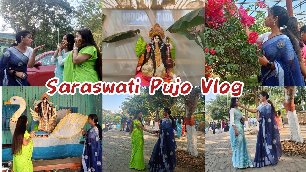 এই বছর সরস্বতী পুজো ঘুরে ভালো লাগে নাই।#saraswati #saraswatipuja #saraswatipuja2026 #bengalivlog 