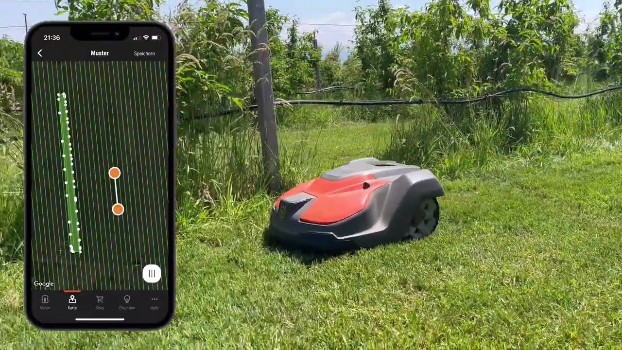 Husqvarnas Revolution im Garten | Automower 520 EPOS & 550 EPOS M&auml;hroboter