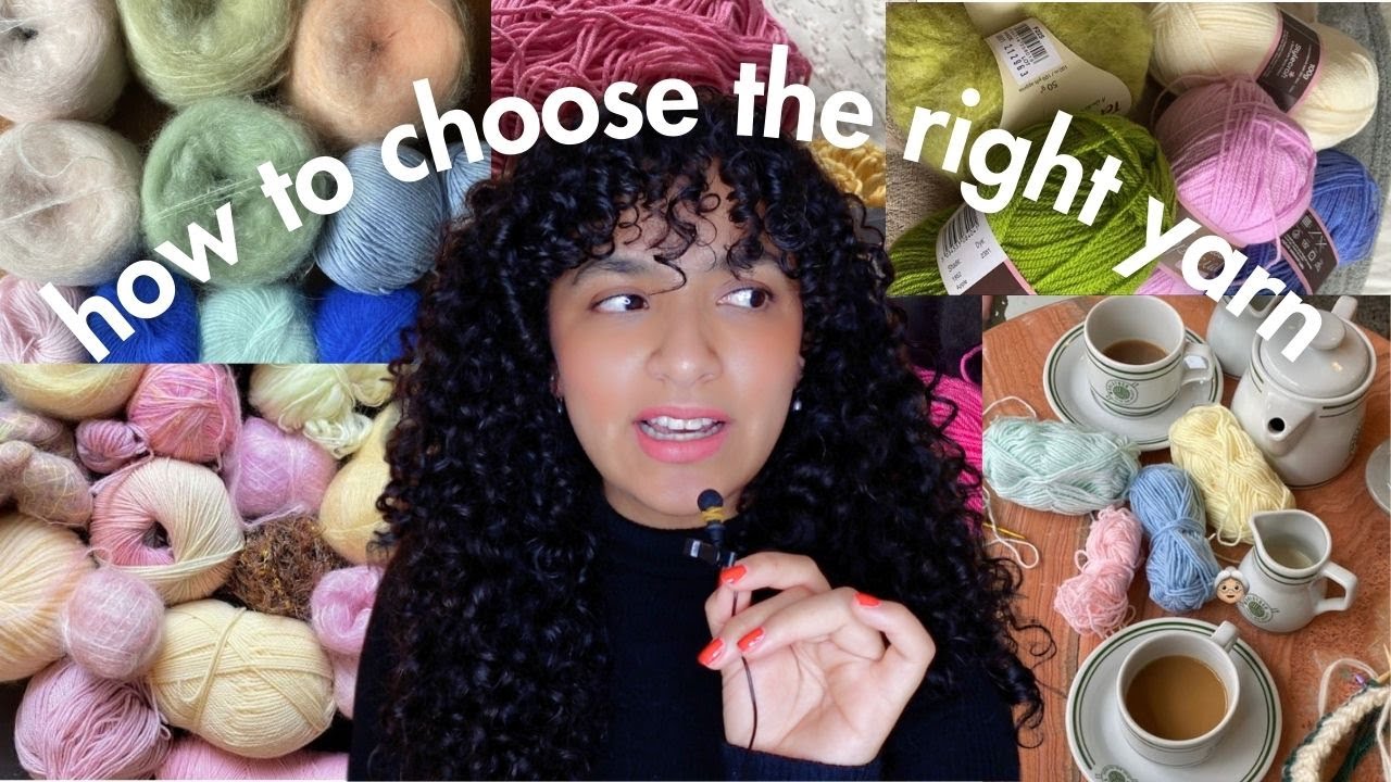 what crochet yarn should you use? 🧶 for beginners (and anyone)!