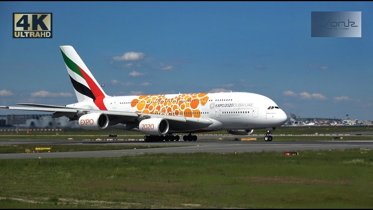 [4K] Plane Spotting @ Frankfurt Airport  FRA (EDDF)  25-5-2019 : Burning rubber en screaming engines