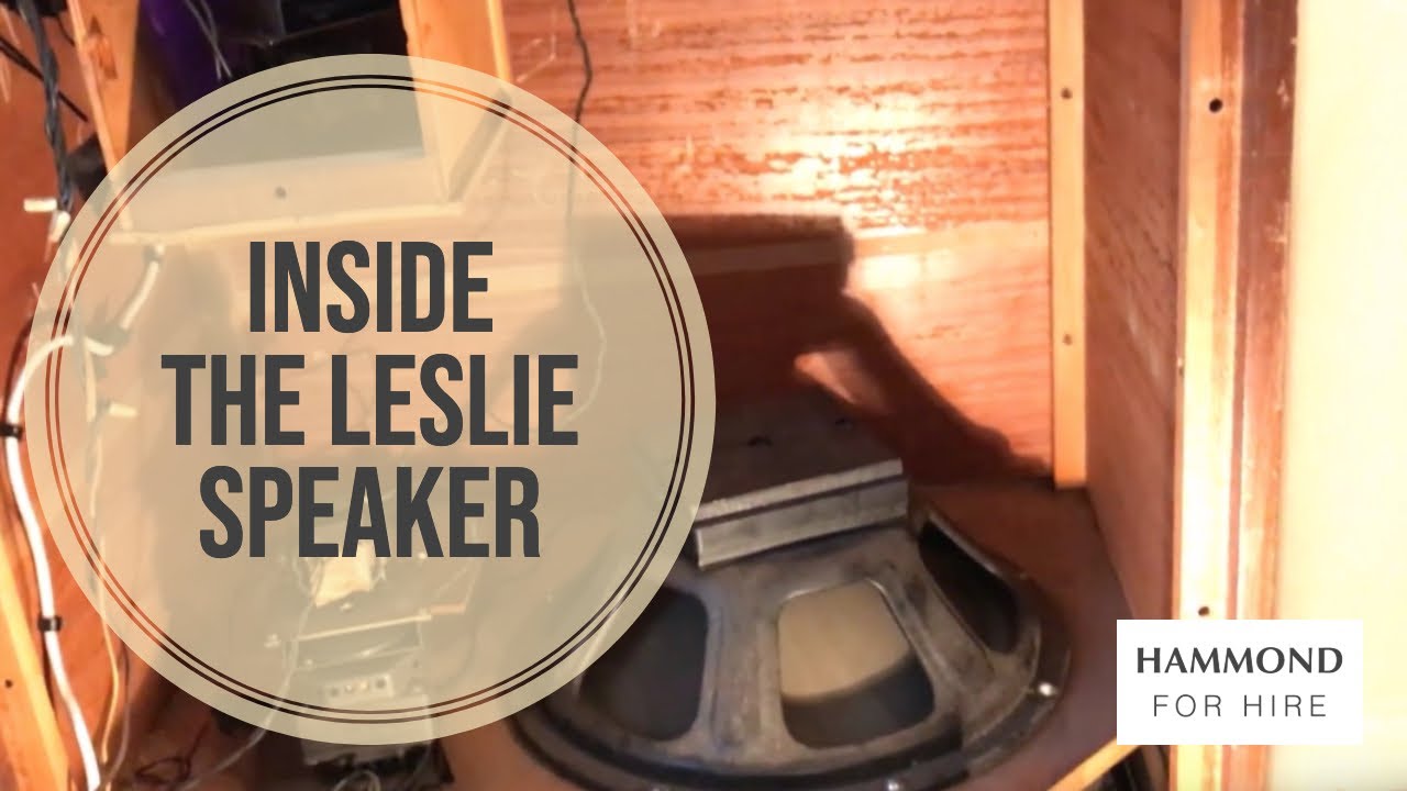 What's inside a Leslie 122 rotating speaker cabinet?