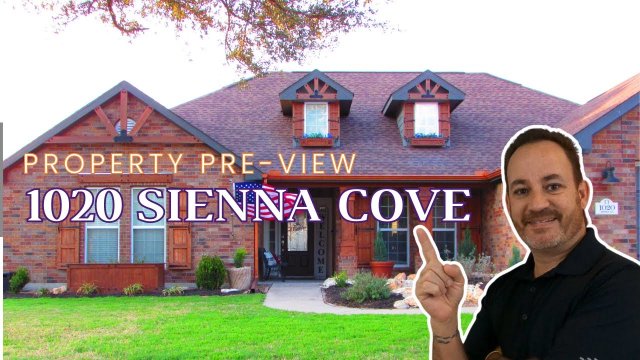 Property Tour - 1020 Sienna, Homes for Sale, Temple TX